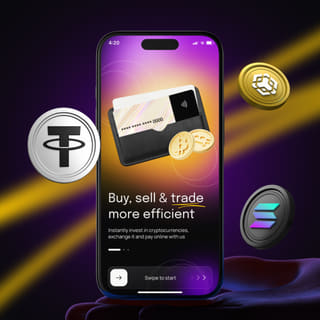 Affichage de la plateforme de trading Lumérente sur un appareil mobile